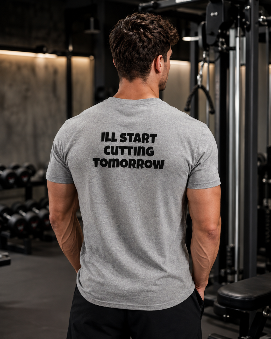 I'll Start Cutting Tomorrow Tee