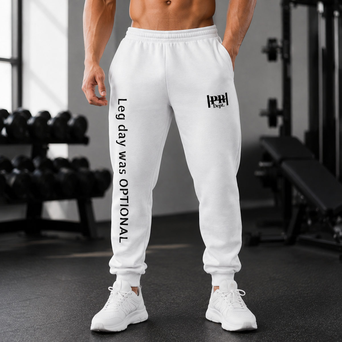 Minimalist PR Department Joggers